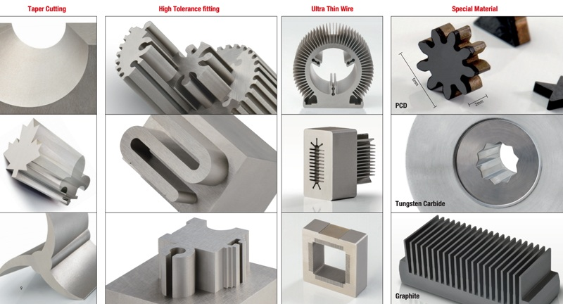 精密电火花加工和线切割加工的好处